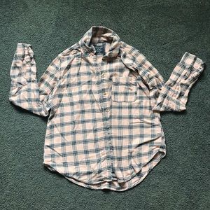 Light pink plaid shirt